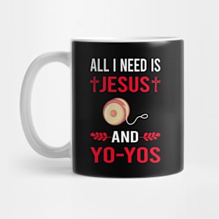 I Need Jesus And YoYo Yo-Yo Mug